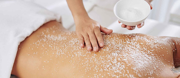 Dufterlebnis mit Peeling und Massage